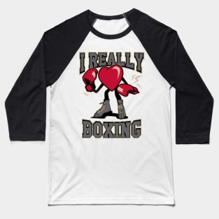 I love Boxing Baseball T-Shirt